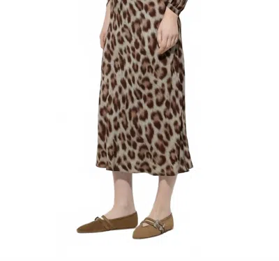 Luisa Cerano Animal Print Shirt Blouse In Multi