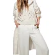 Luisa Cerano Cable Tank Top In Cream In White