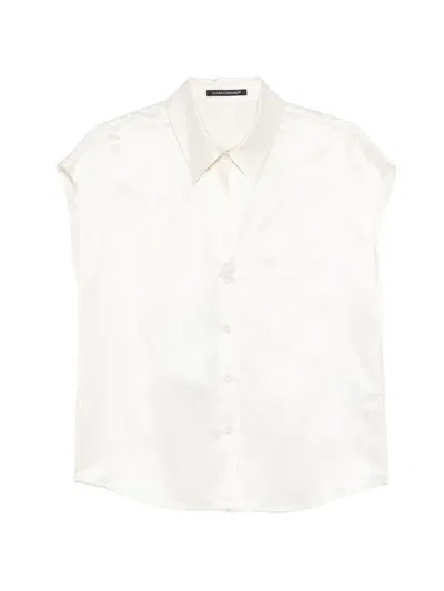 Luisa Cerano 칼라 셔츠 In White