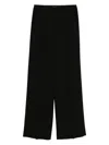Luisa Cerano Concealed-fastening Tailored Trousers In Black