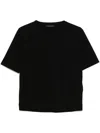 Luisa Cerano Cotton T-shirt In Black