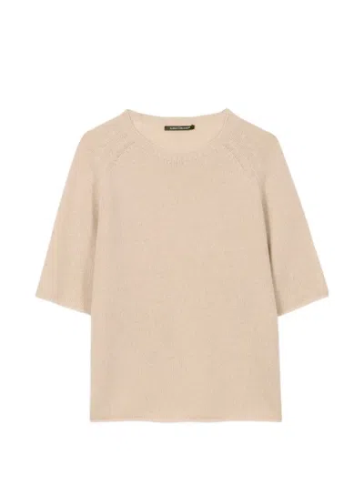 Luisa Cerano Crew-neck Sweater In Neutral