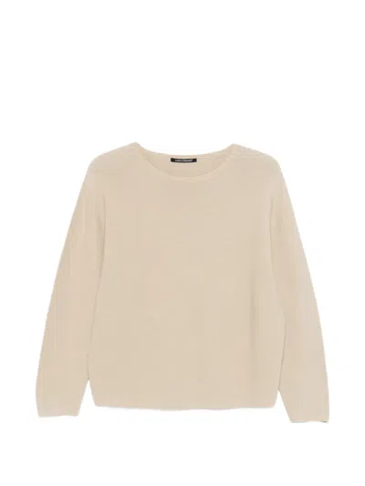 Luisa Cerano Crew-neck Sweater In Neutral