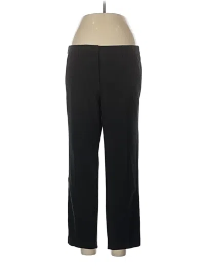 Pre-owned Luisa Cerano Dress Pants In Black