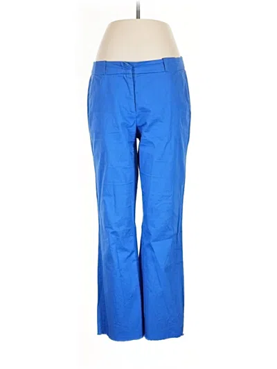 Pre-owned Luisa Cerano Dress Pants In Blue