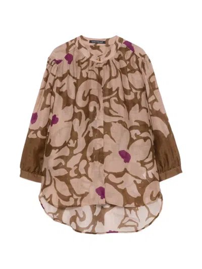 Luisa Cerano Hemd Mit Blumenprint In Multi