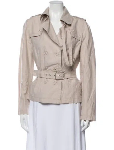 Pre-owned Luisa Cerano Jacket In Neutral