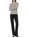Luisa Cerano Punto-milano Bootcut Pants In Black In Black
