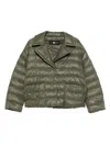 Luisa Cerano Quilted Puffer Jacket In Green