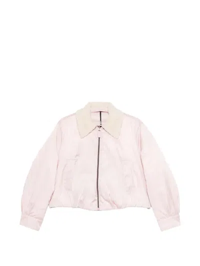 Luisa Cerano Reversible Padded Jacket In Pink