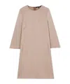 Luisa Cerano Satin Mini Dress In Nude