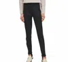 Luisa Cerano Side Stripe Trouser In Black In Black
