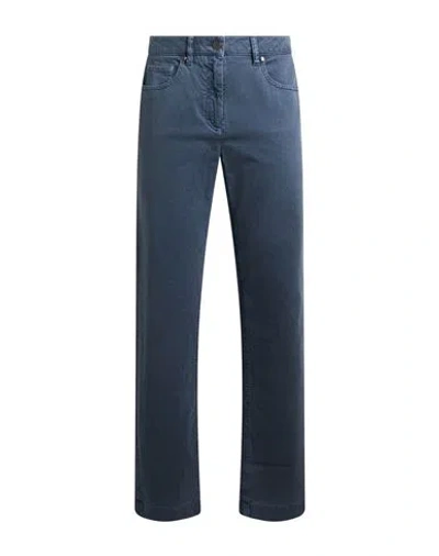 Luisa Cerano Woman Jeans Blue Size 12 Cotton, Elastane