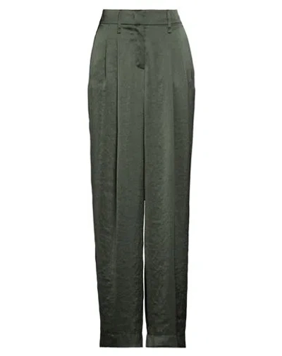 Luisa Cerano Woman Pants Emerald Green Size 10 Polyester