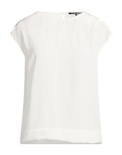 Luisa Cerano Woman Top Cream Size 6 Polyester In White