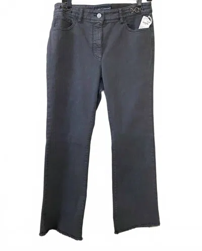 Luisa Cerano Women's Straight Leg Pants In Grey In Gray