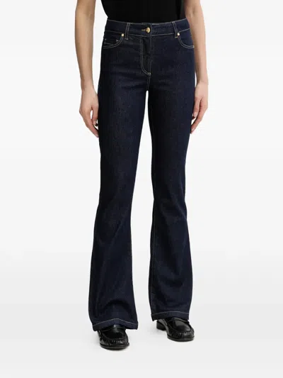 Luisa Spagnoli Aggetivo Flared Jeans In Black