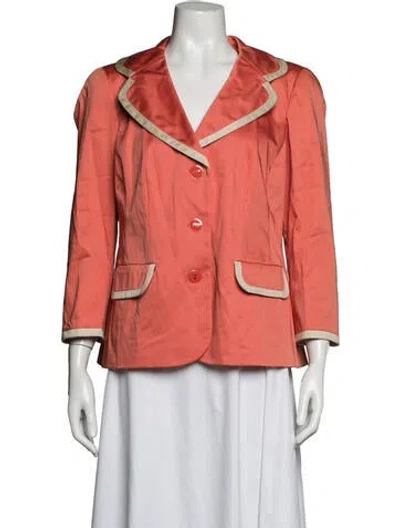 Pre-owned Luisa Spagnoli Blazer In Pink