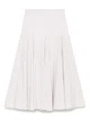 Luisa Spagnoli Cotton Midi Skirt