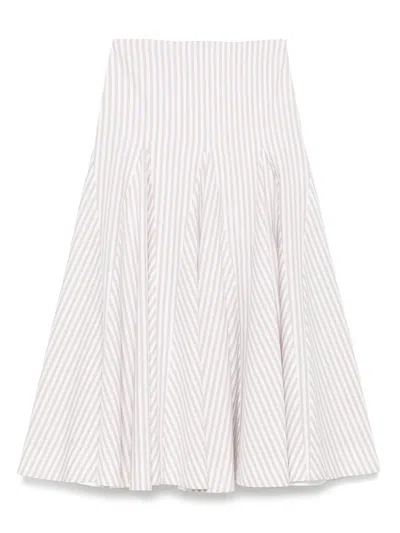 Luisa Spagnoli Cotton Midi Skirt