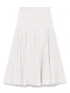 Luisa Spagnoli Cotton Midi Skirt
