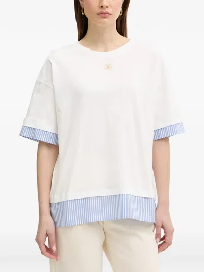 Luisa Spagnoli Cotton T-shirt In White