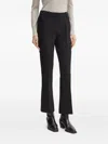 Luisa Spagnoli Cropped Trousers In Black
