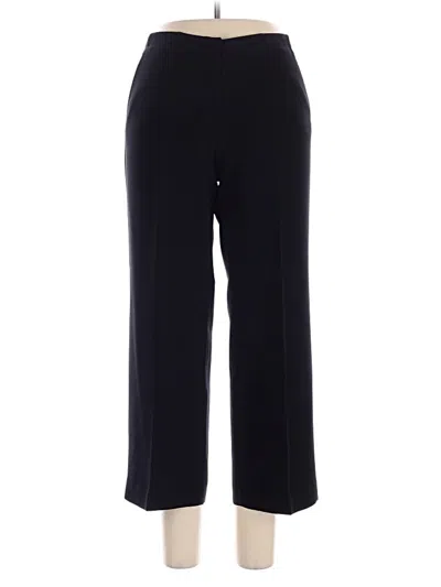 Pre-owned Luisa Spagnoli Dress Pants In Black
