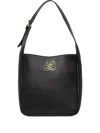 Luisa Spagnoli Imperatrice Logo-plaque Tote Bag In Black