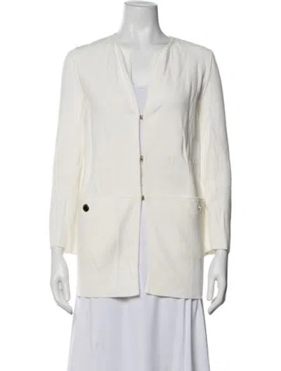 Pre-owned Luisa Spagnoli Jacket In Neutrals