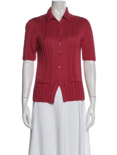 Pre-owned Luisa Spagnoli Jacket In Red
