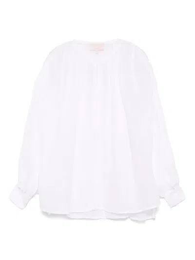 Luisa Spagnoli Bluse Aus Leinen