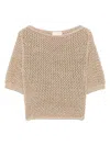 Luisa Spagnoli Openwork Sweater
