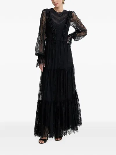 Luisa Spagnoli Perfetta Maxi Dress In Black