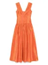 Luisa Spagnoli Silk Shantung Dress