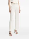 Luisa Spagnoli Pressed-crease Trousers In Neutral