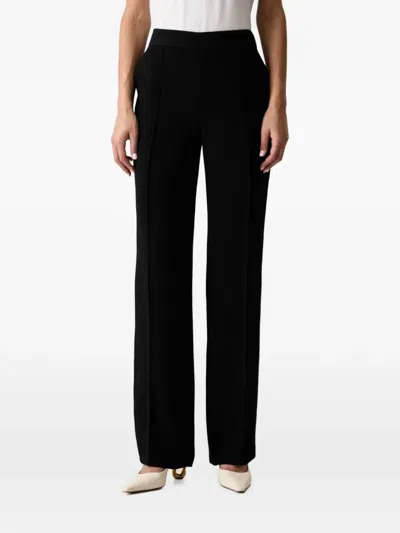 Luisa Spagnoli Pressed-crease Trousers In Multi