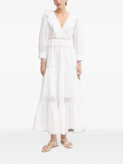 Luisa Spagnoli Processo Maxi Dress In White
