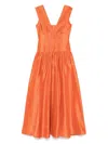 Luisa Spagnoli Silk Shantung Dress