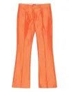 Luisa Spagnoli Silk Straight-leg Trousers