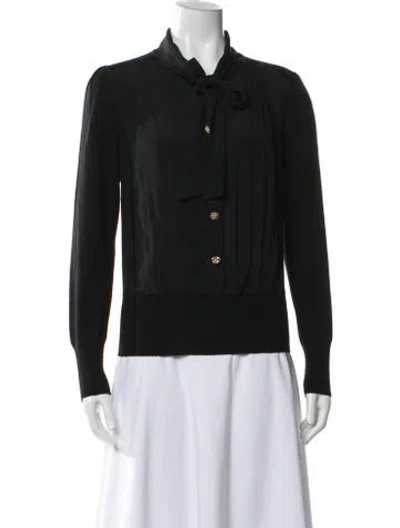 Pre-owned Luisa Spagnoli Sweater In Black