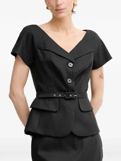 Luisa Spagnoli Varoma Blouse In Black