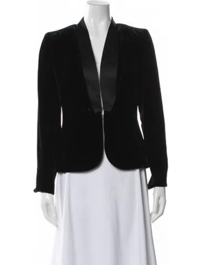 Pre-owned Luisa Spagnoli Velvet Evening Jacket In Multi