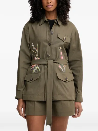 Luisa Spagnoli Vernet Jacket In Green