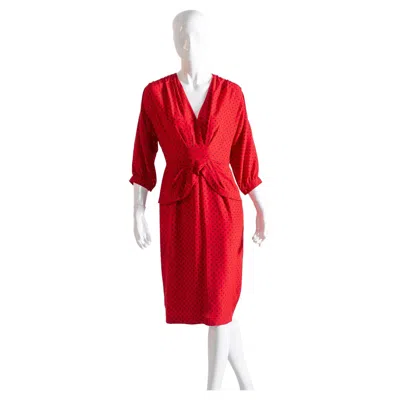 Pre-owned Luisa Spagnoli Vintage Red Dress