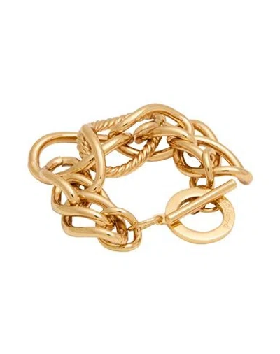 Luisa Spagnoli Woman Bracelet Gold Size - Metal