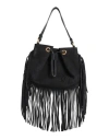Luisa Spagnoli Woman Handbag Black Size - Leather