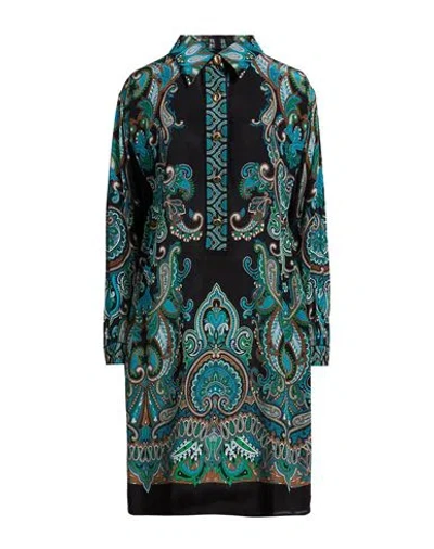 Luisa Spagnoli Woman Mini Dress Black Size M Viscose
