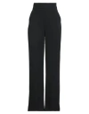 Luisa Spagnoli Woman Pants Black Size 6 Polyester