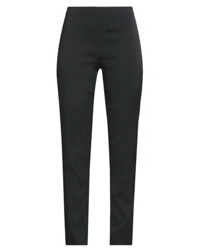Luisa Spagnoli Woman Pants Black Size Xl Viscose, Acetate, Polyamide, Elastane